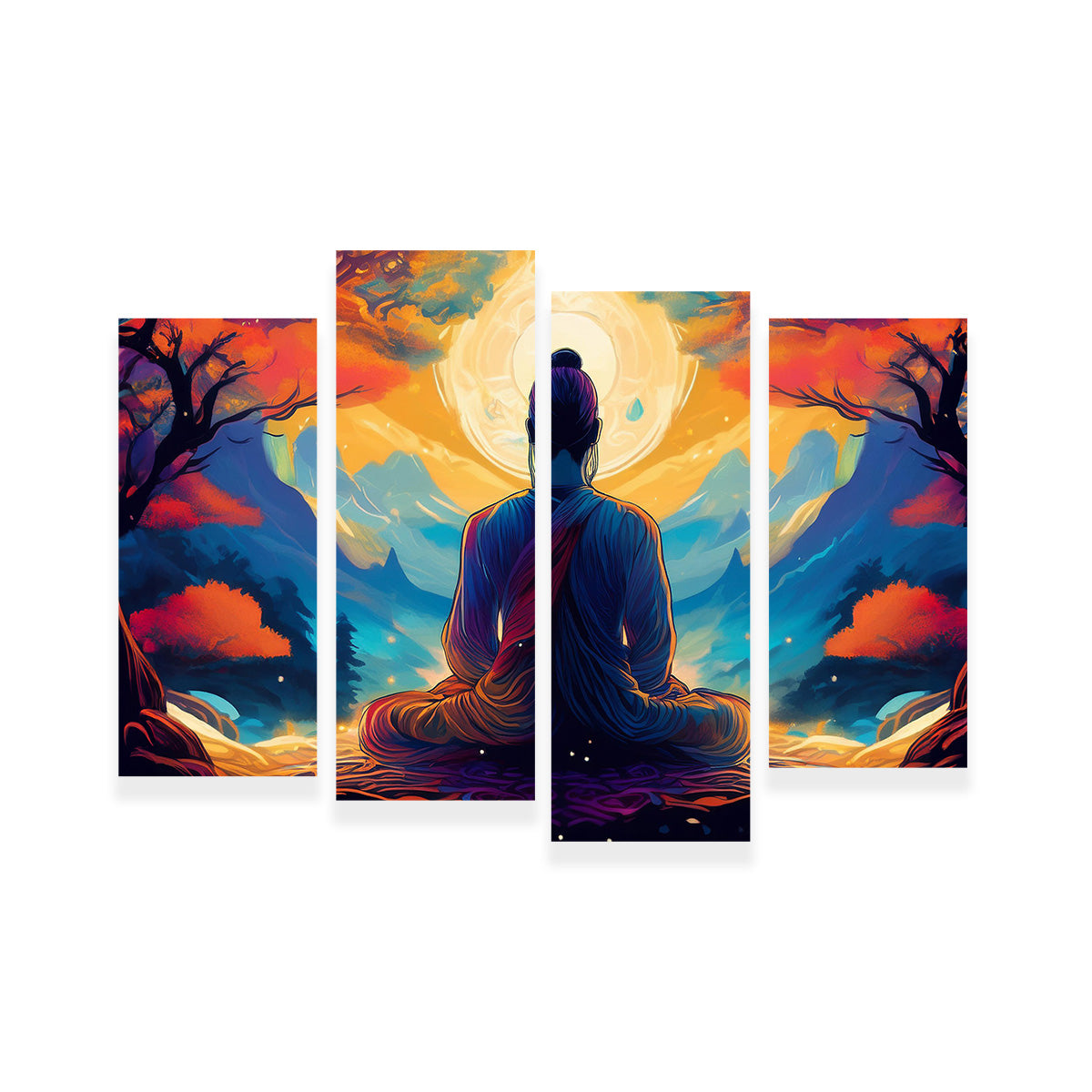 Meditation Painting Wall Art