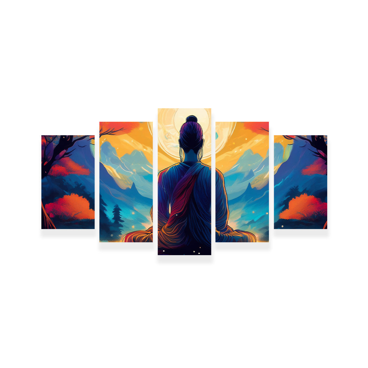 Meditation Painting Wall Art