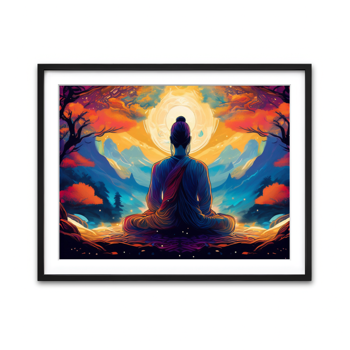 Framed Print 4x3 Black