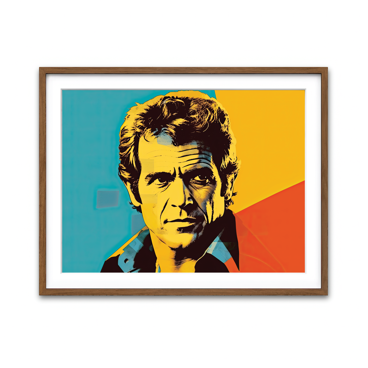 Framed Print 4x3 Walnut