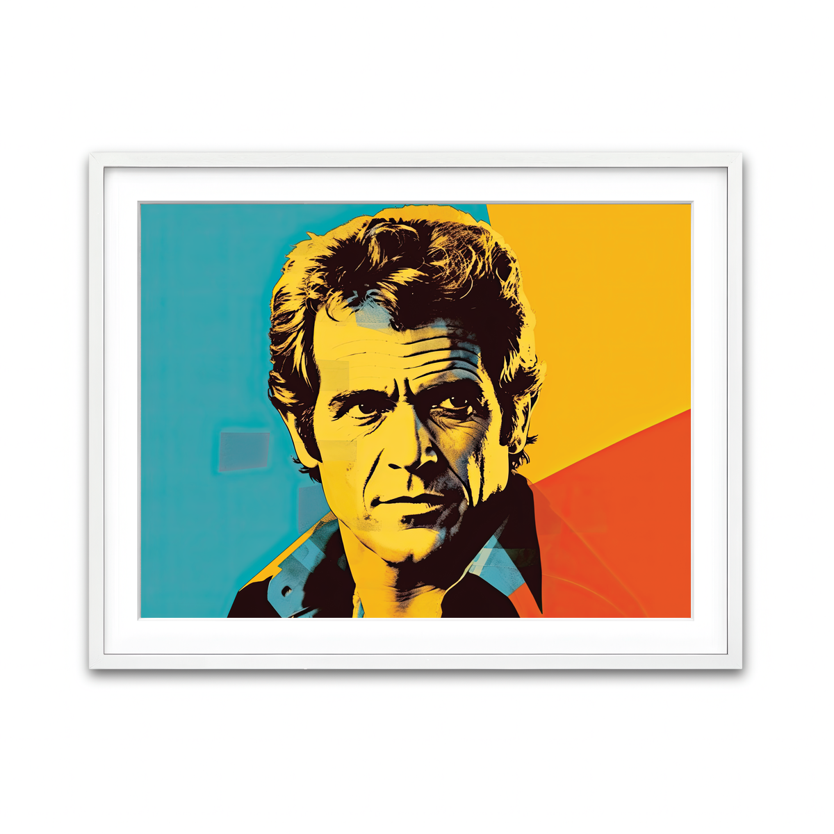 Framed Print 4x3 White