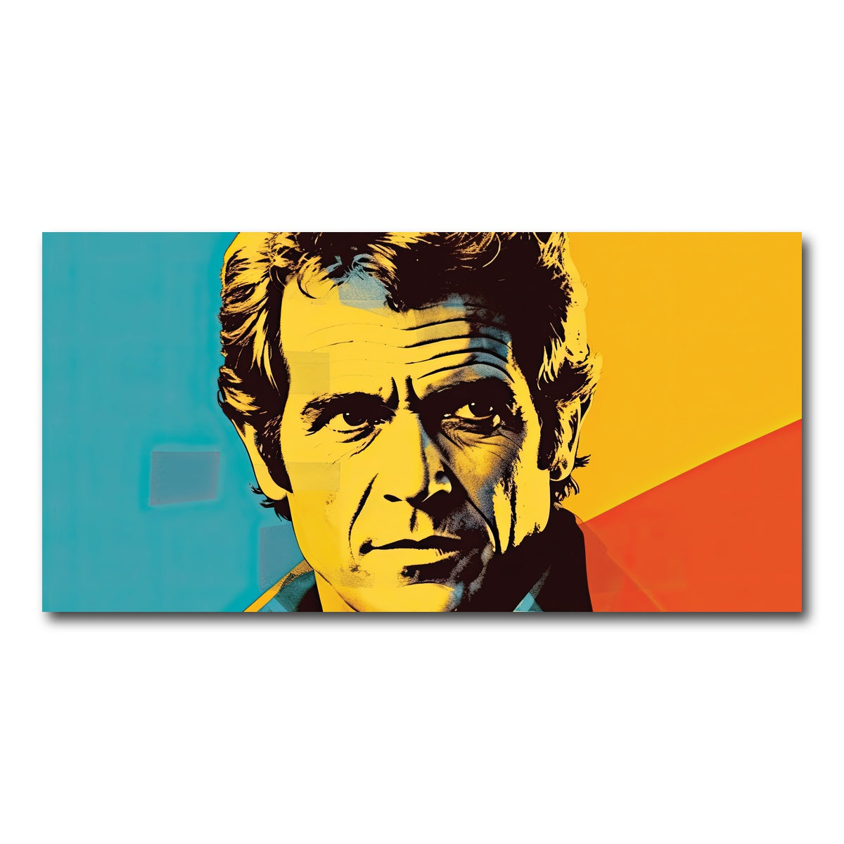 AUTO-MOCKUP WHITE | Mel Gibson III | 1 Piece | Gallery Wrap Canvas | group=2x1