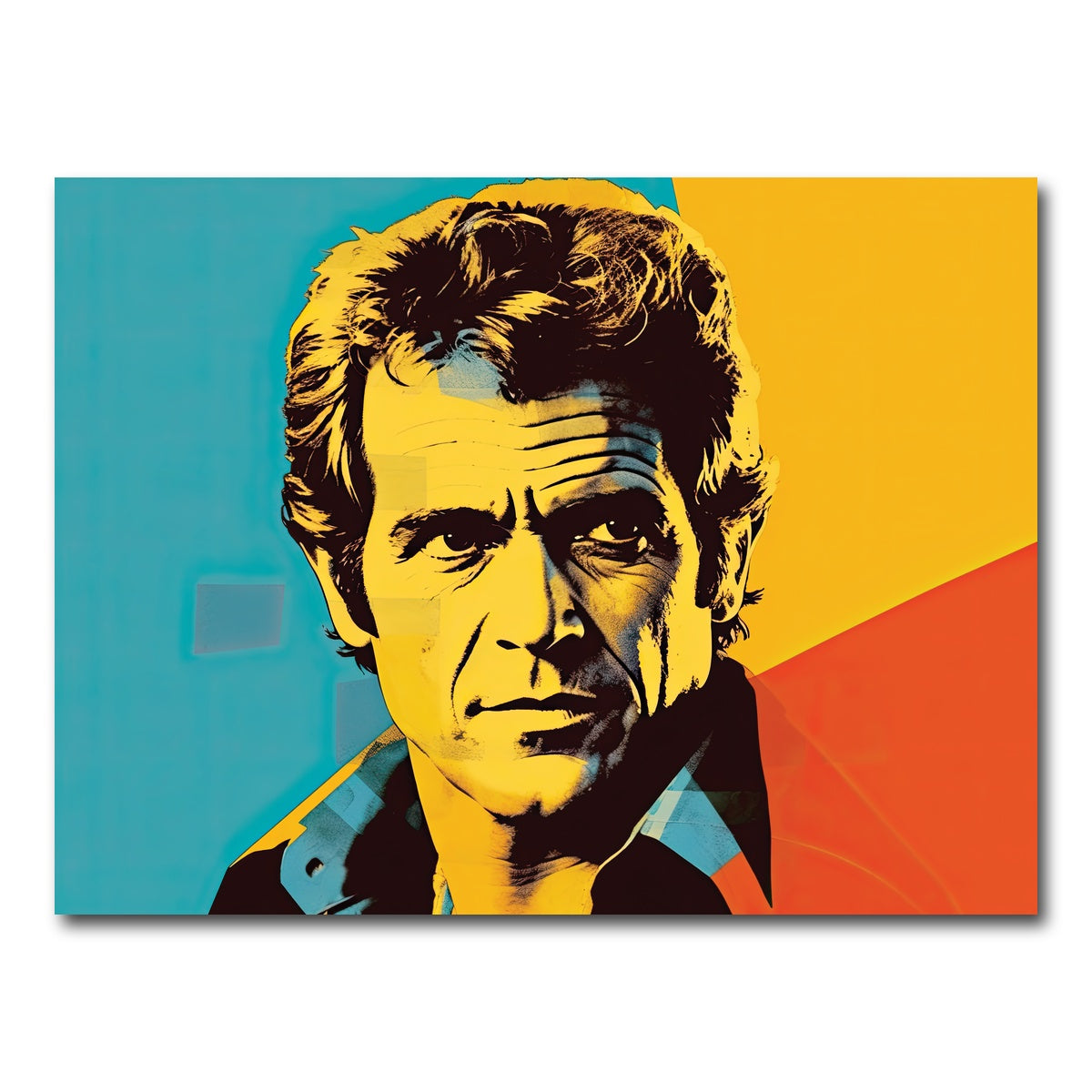 AUTO-MOCKUP WHITE | Mel Gibson III | 1 Piece | Gallery Wrap Canvas | group=4x3