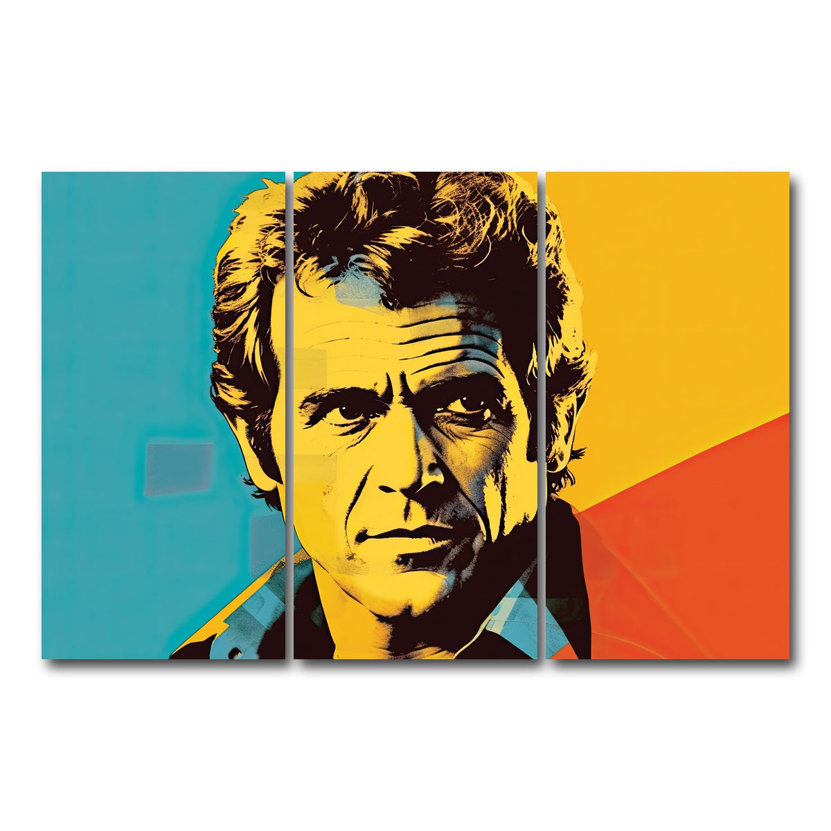AUTO-MOCKUP WHITE | Mel Gibson III | 3 Piece | Gallery Wrap Canvas | group=12x24