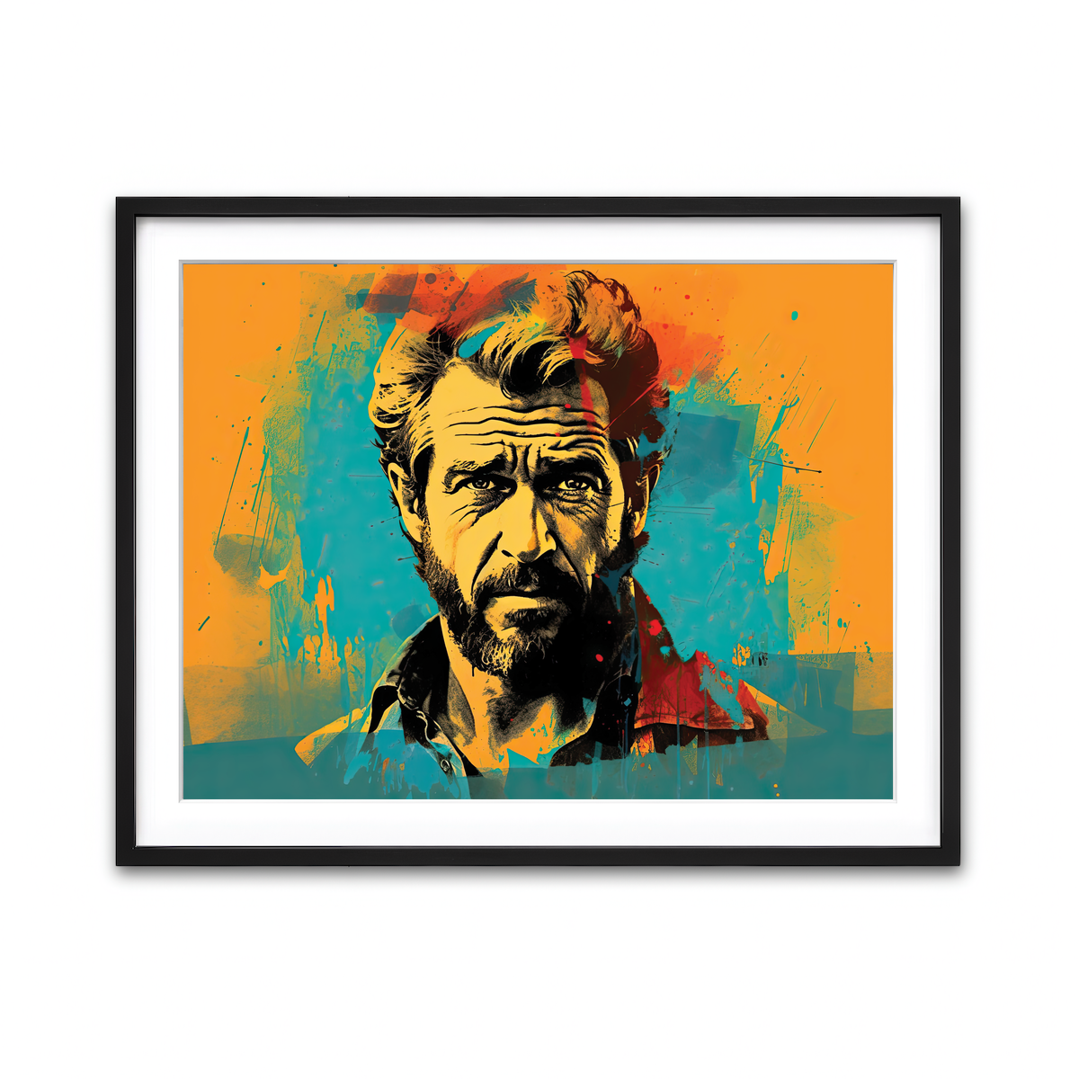 Framed Print 4x3 Black