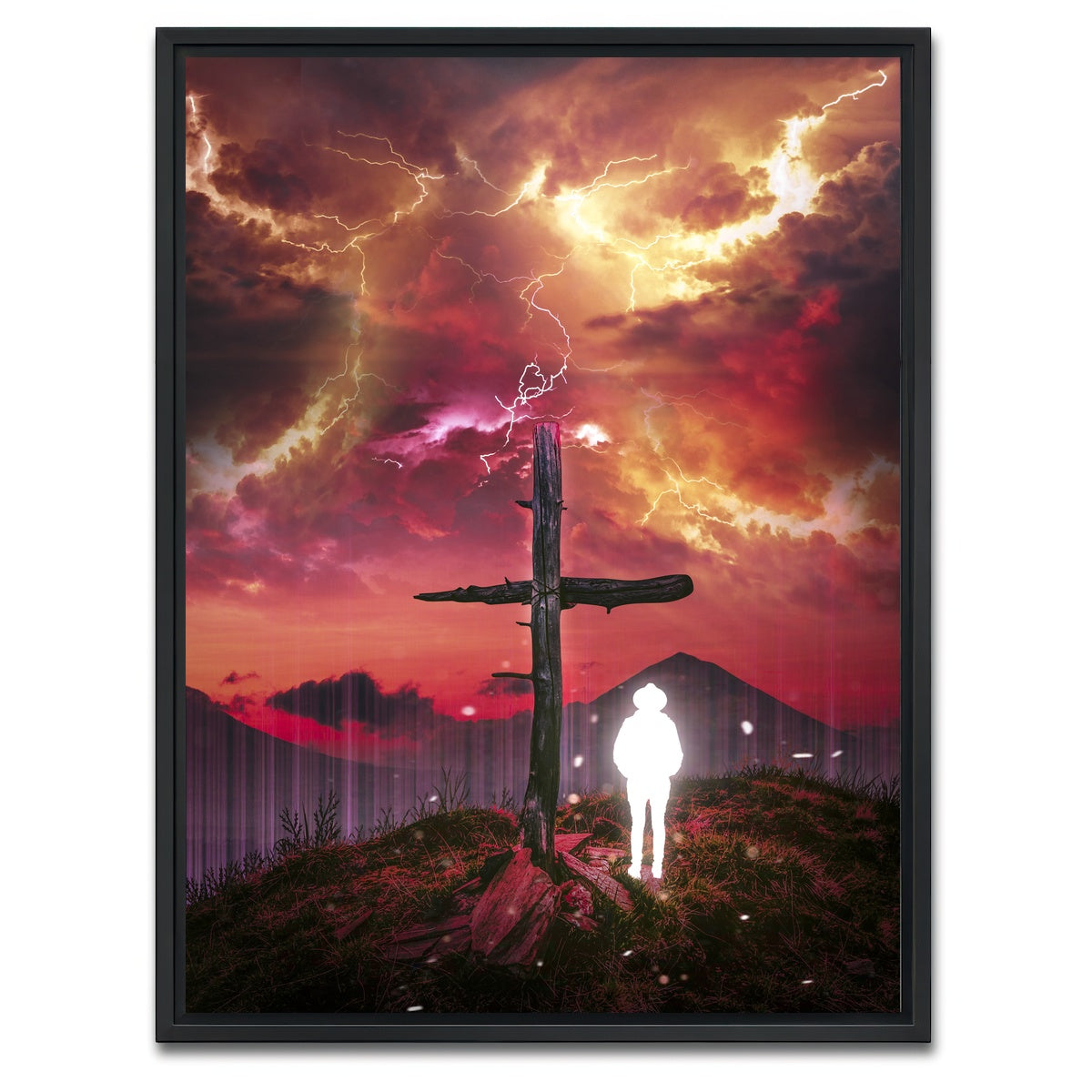 AUTO-MOCKUP WHITE | Memories | 1 Piece | Black Framed Canvas | group=3x4