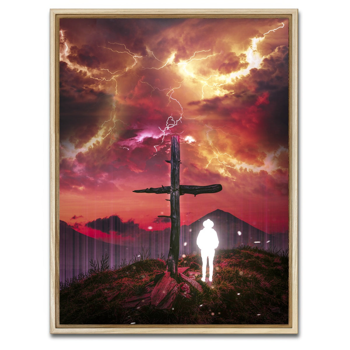 AUTO-MOCKUP WHITE | Memories | 1 Piece | Natural Framed Canvas | group=3x4