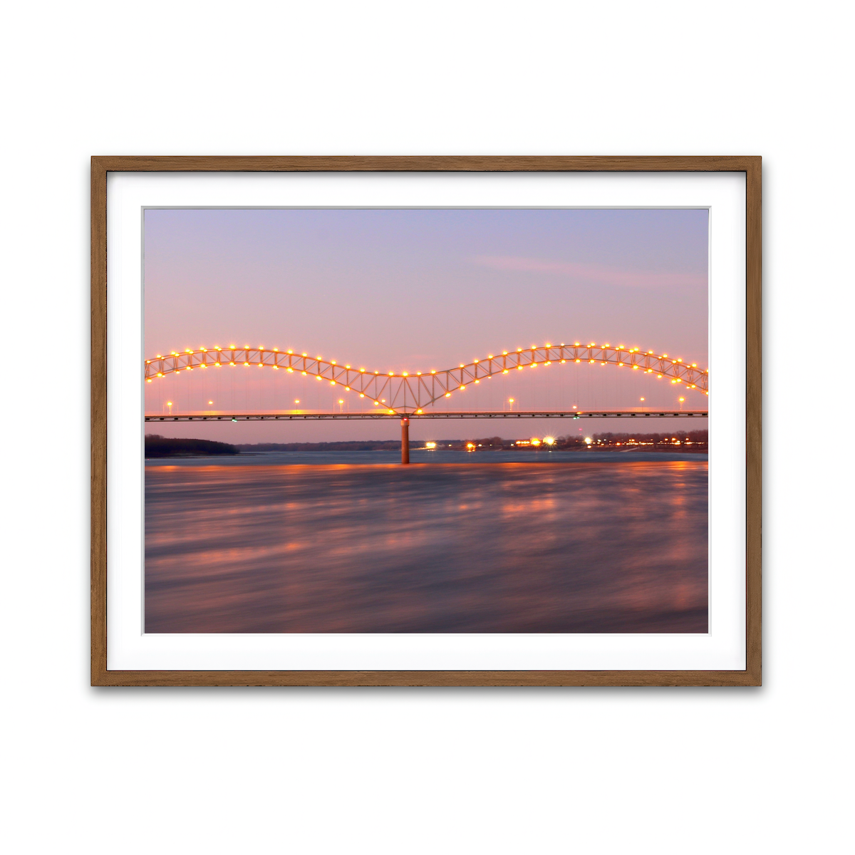 Framed Print 4x3 Walnut
