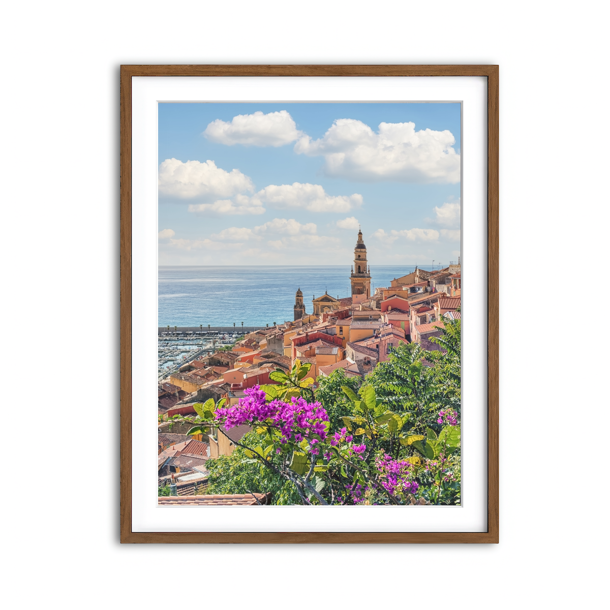 Framed Print 3x4 Walnut