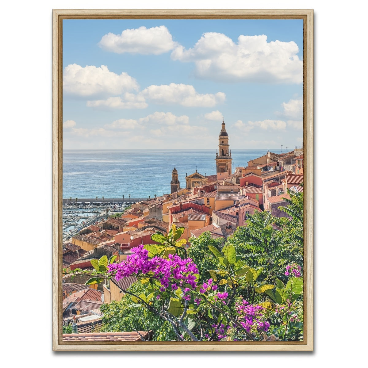 AUTO-MOCKUP WHITE | Menton | 1 Piece | Natural Framed Canvas | group=3x4