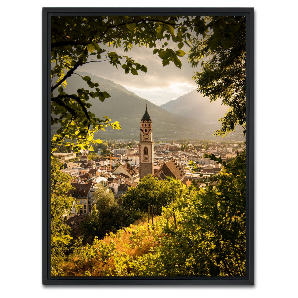 AUTO-MOCKUP WHITE | Merano | 1 Piece | Black Framed Canvas | group=3x4