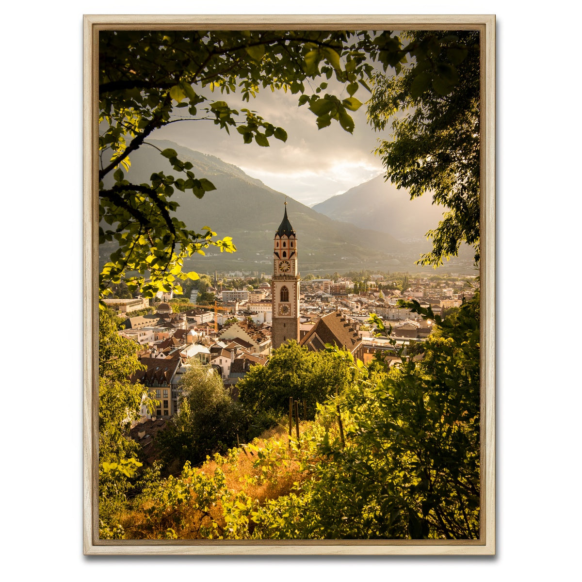 AUTO-MOCKUP WHITE | Merano | 1 Piece | Natural Framed Canvas | group=3x4