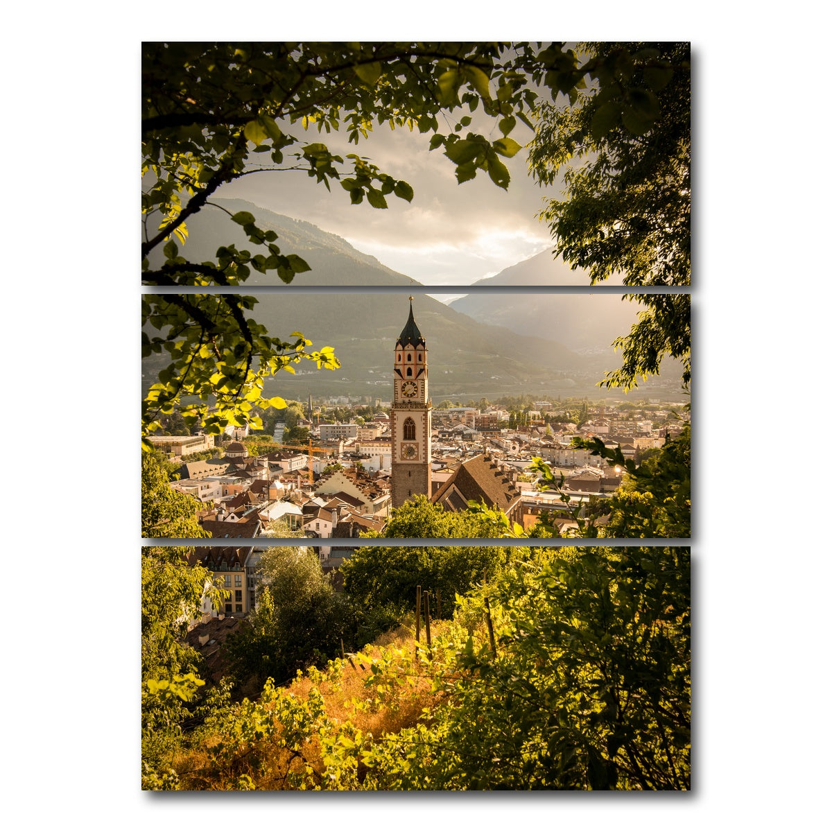 AUTO-MOCKUP WHITE | Merano | 3 Piece | Gallery Wrap Canvas | group=8x18_stacked