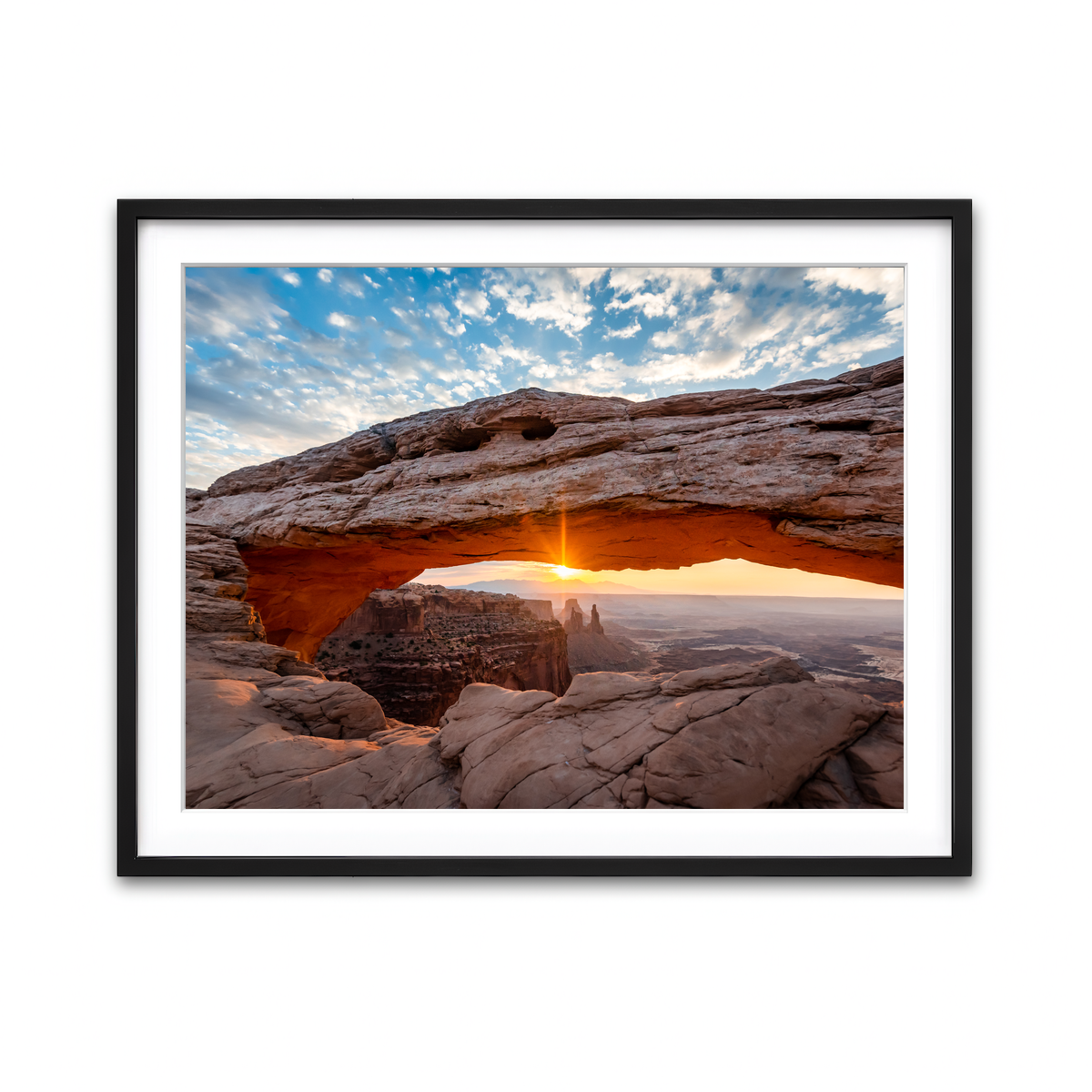 Framed Print 4x3 Black