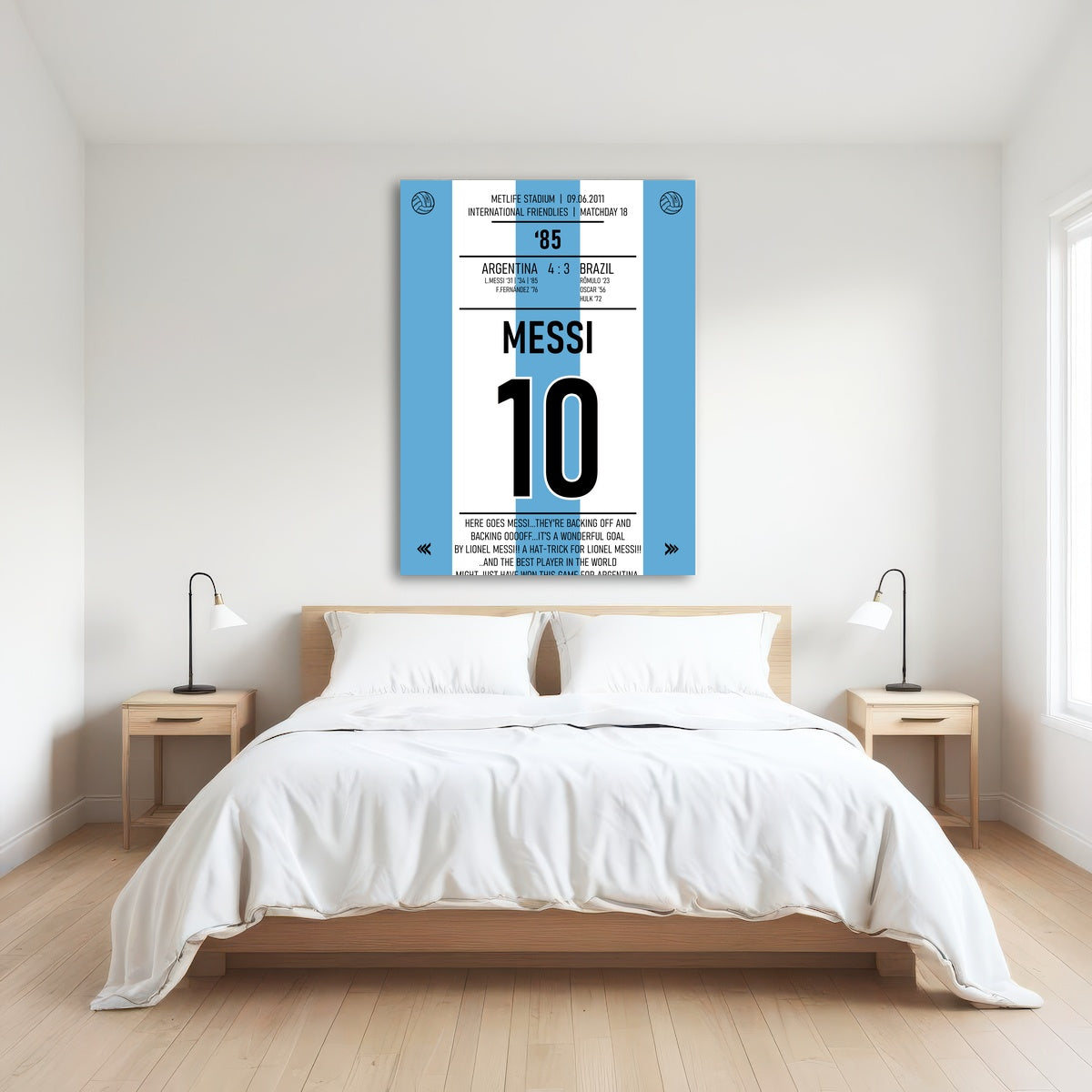 AUTO-MOCKUP ROOM | Messi Argentina