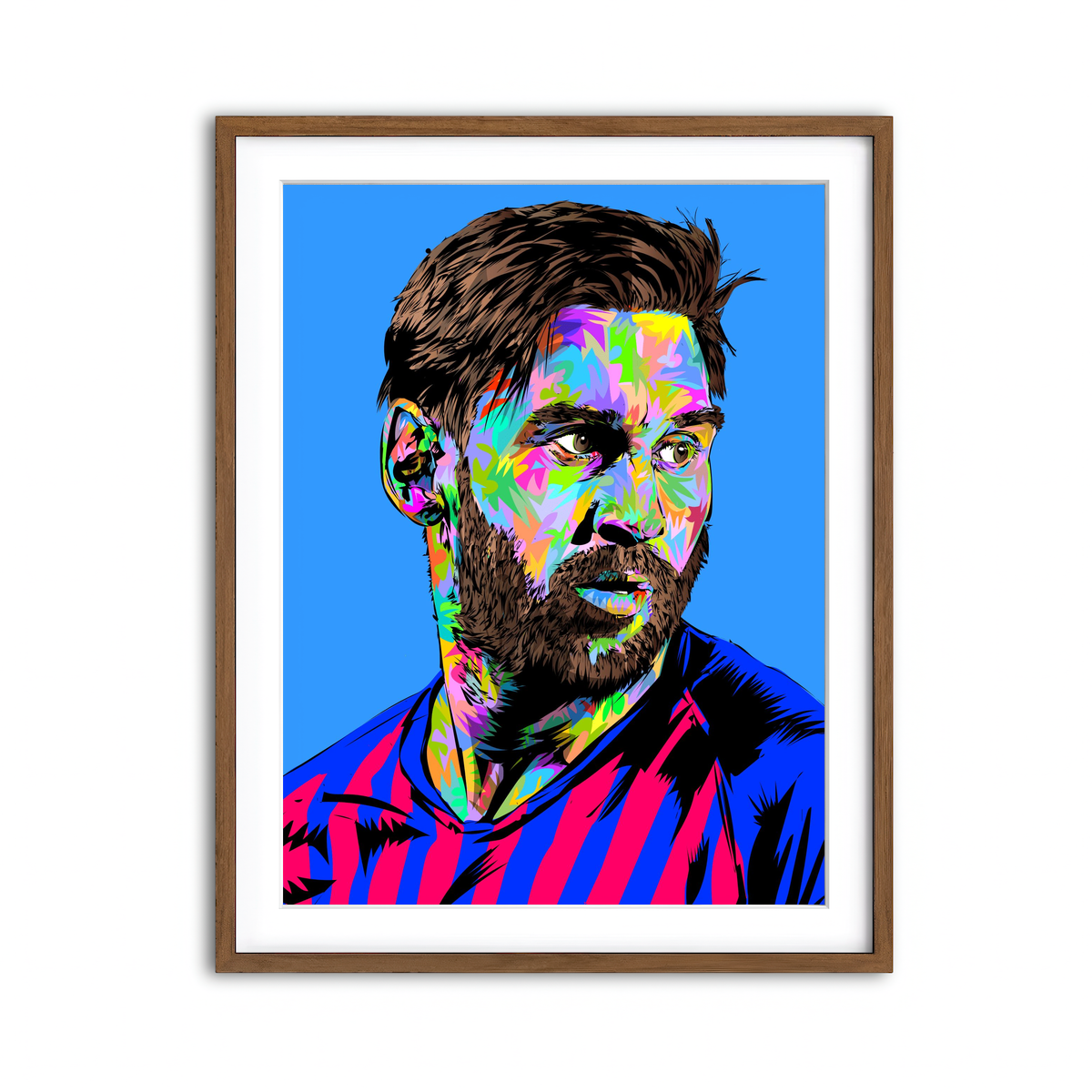 Framed Print 3x4 Walnut