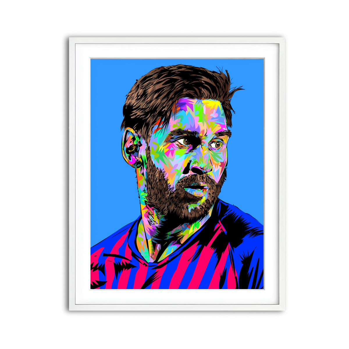 Framed Print 3x4 White