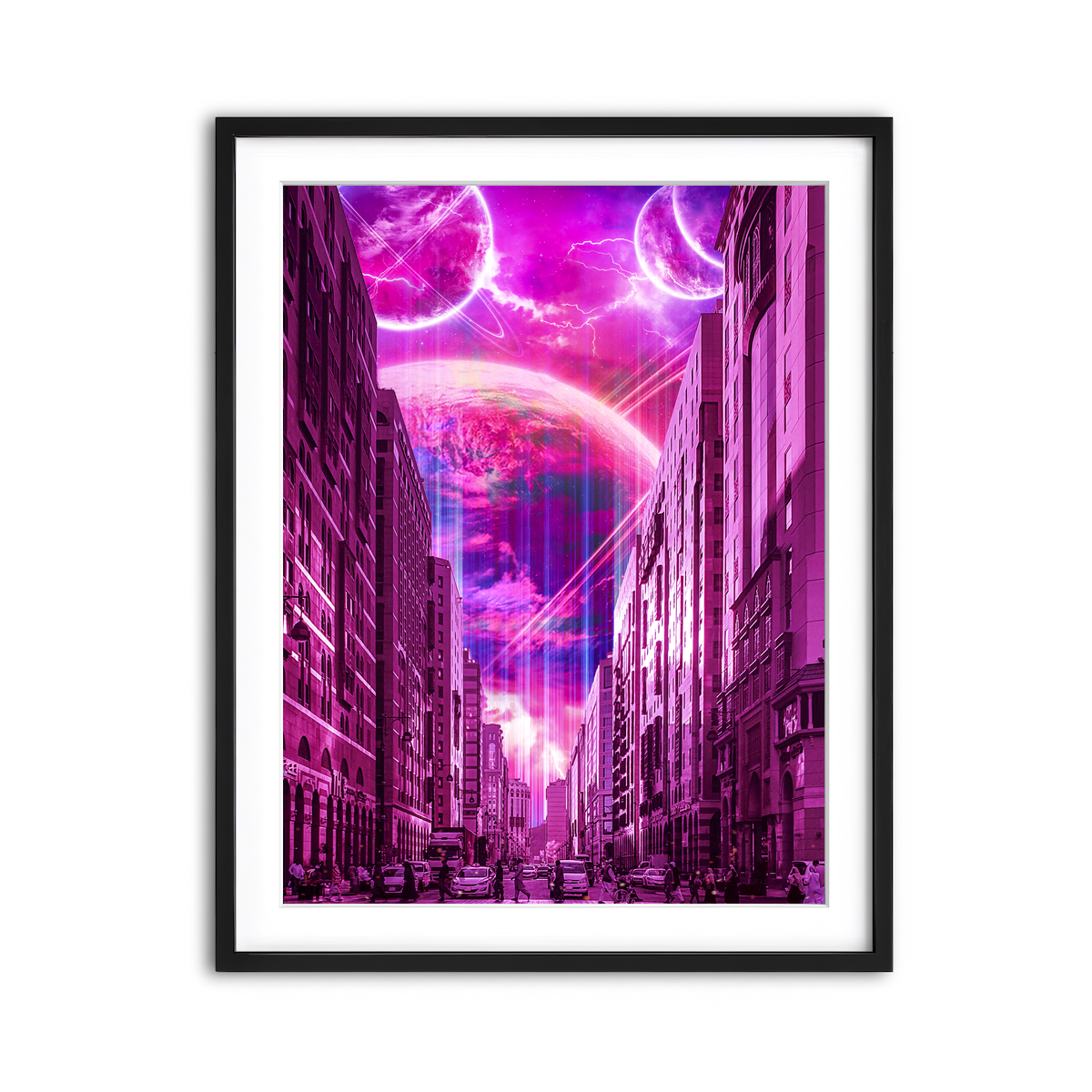 Framed Print 3x4 Black