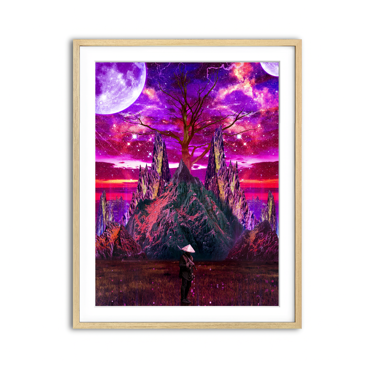 Framed Print 3x4 Natural