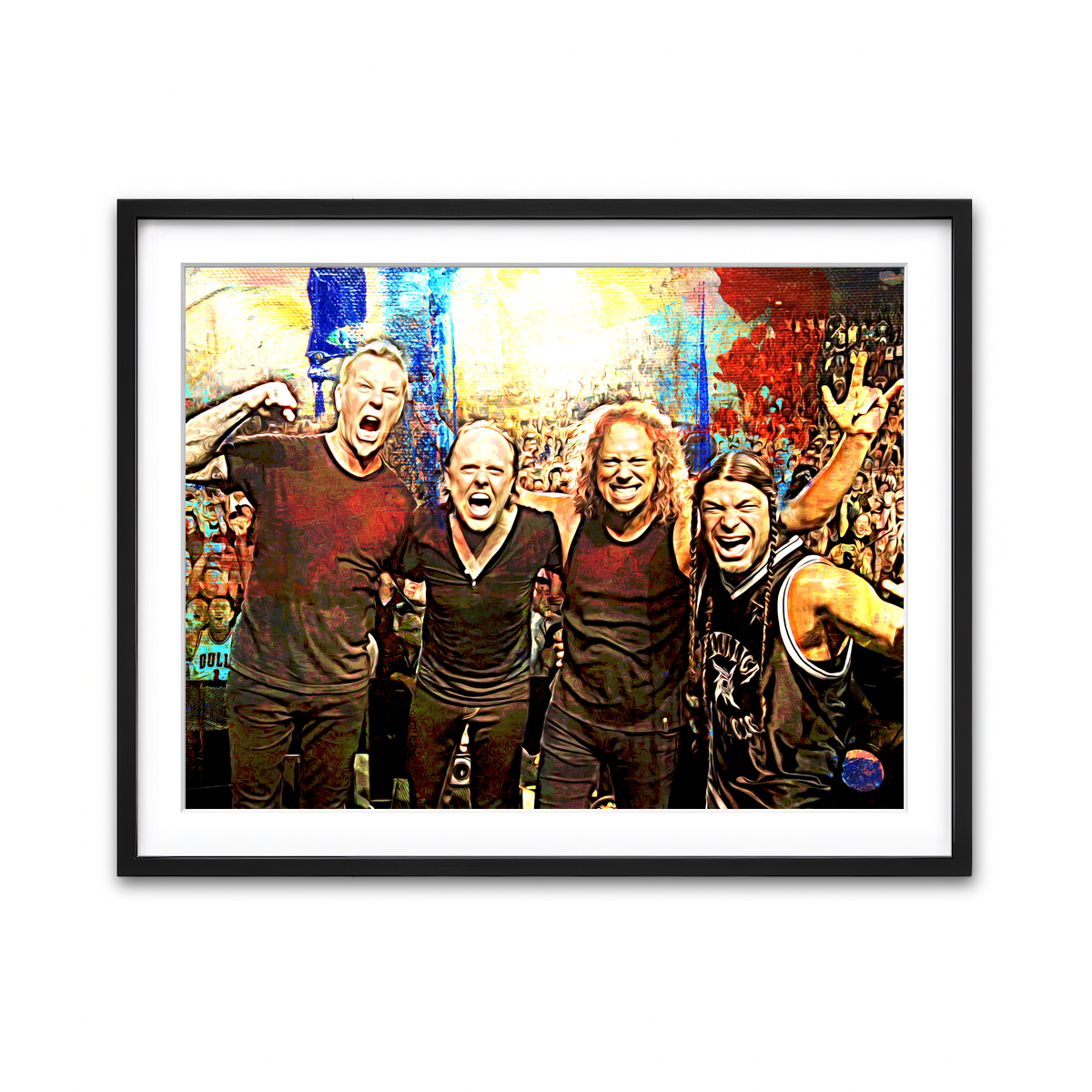 Framed Print 4x3 Black