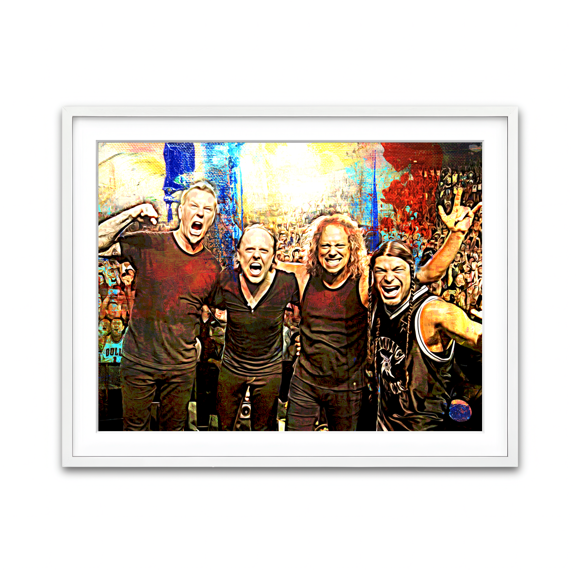 Framed Print 4x3 White