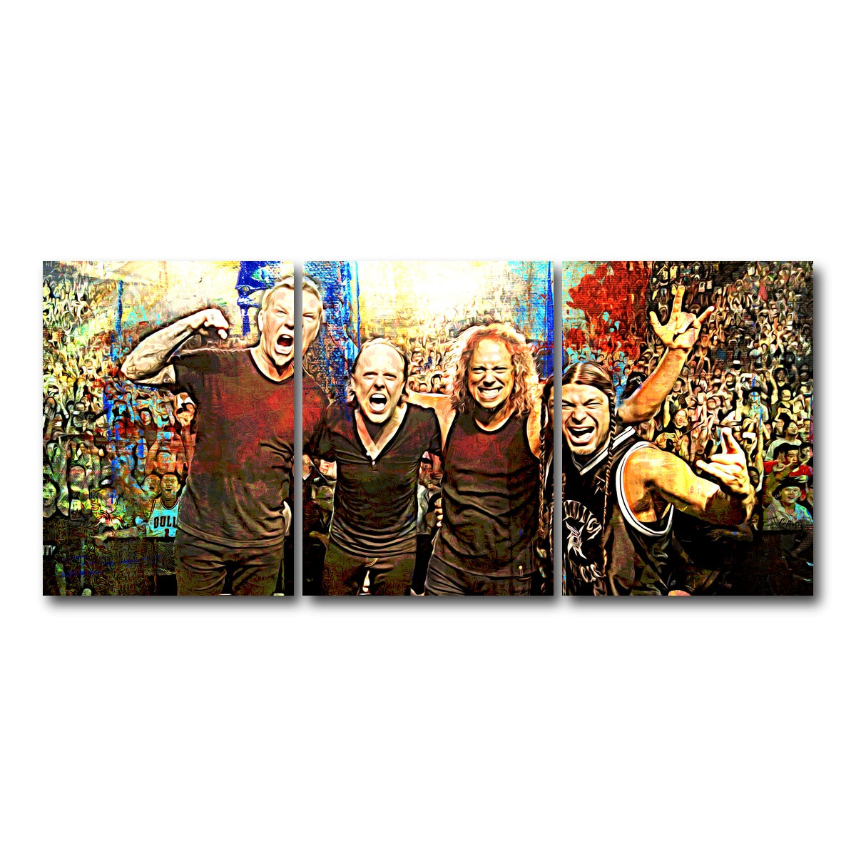 AUTO-MOCKUP WHITE | Metallica | 3 Piece | Gallery Wrap Canvas | group=18x24