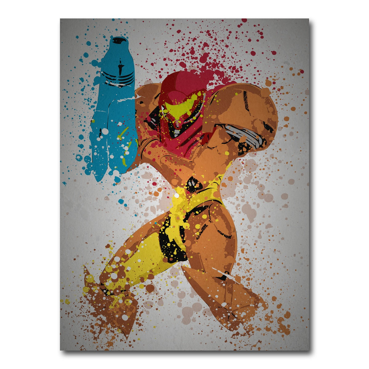 AUTO-MOCKUP WHITE | Metroid | 1 Piece | Gallery Wrap Canvas | group=3x4