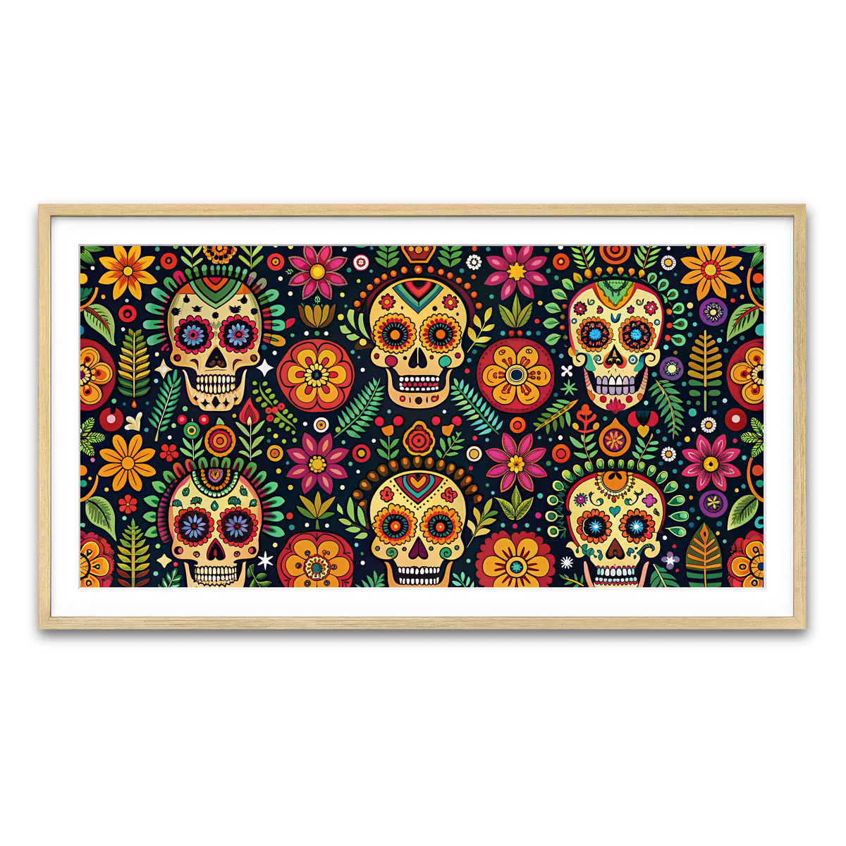 Framed Print 2x1 Natural