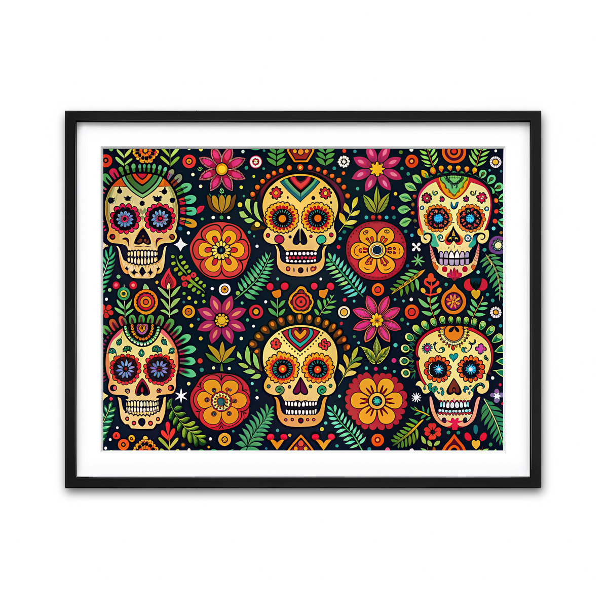 Framed Print 4x3 Black