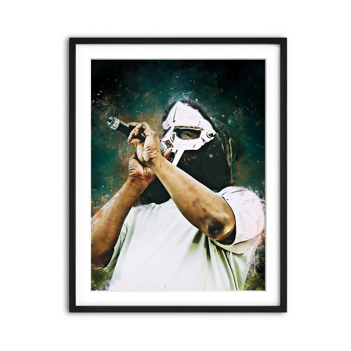 Framed Print 3x4 Black