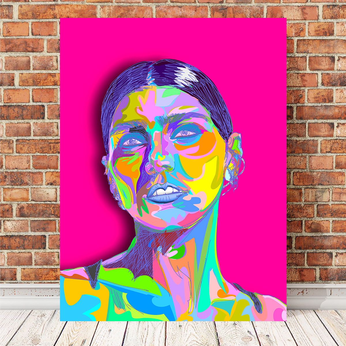 Mia Portrait Wall Art