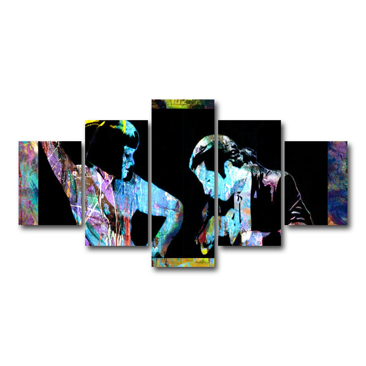 AUTO-MOCKUP WHITE | Mia & Vega | 5 Piece | Gallery Wrap Canvas | group=5_short