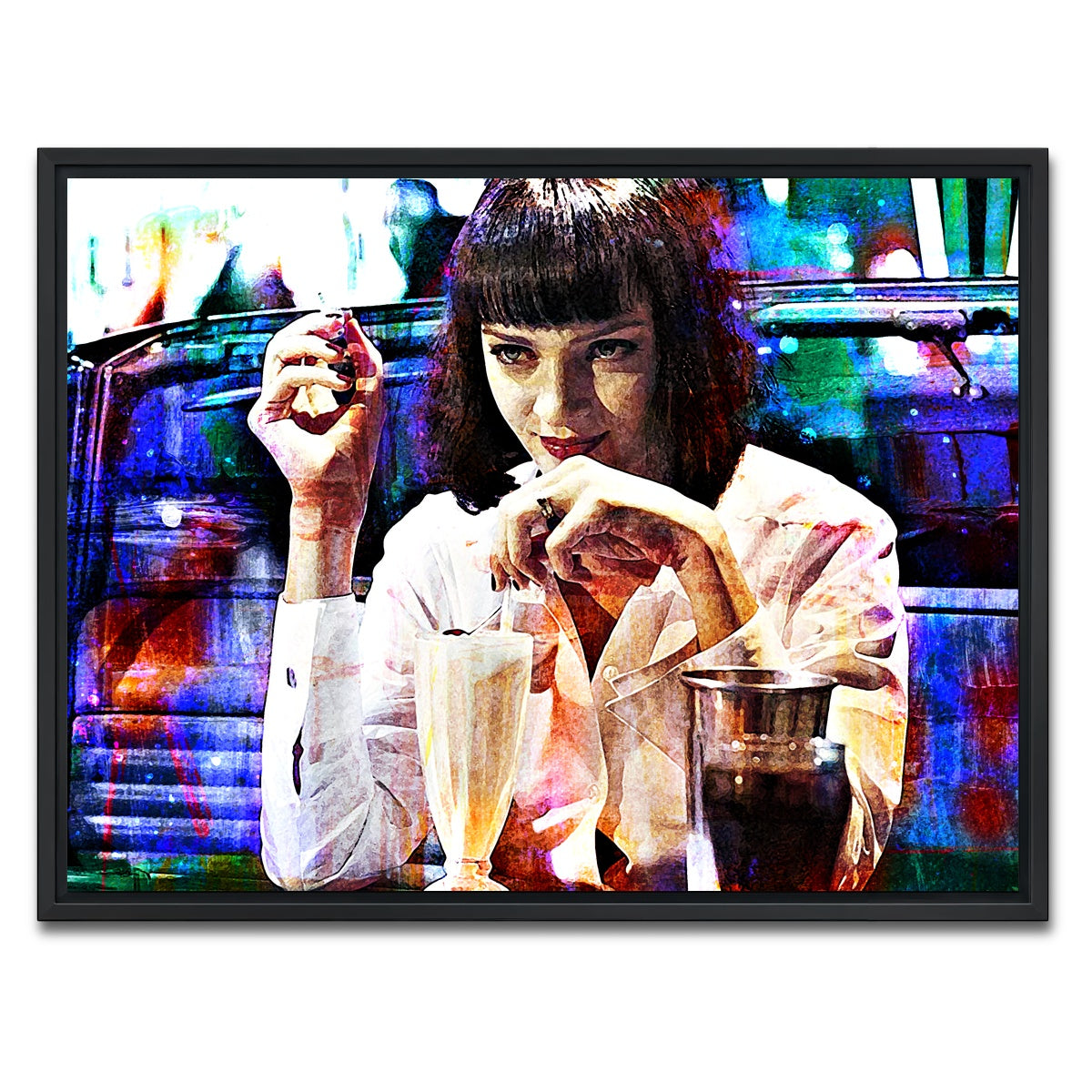 AUTO-MOCKUP WHITE | Mia's Milkshake | 1 Piece | Black Framed Canvas | group=4x3