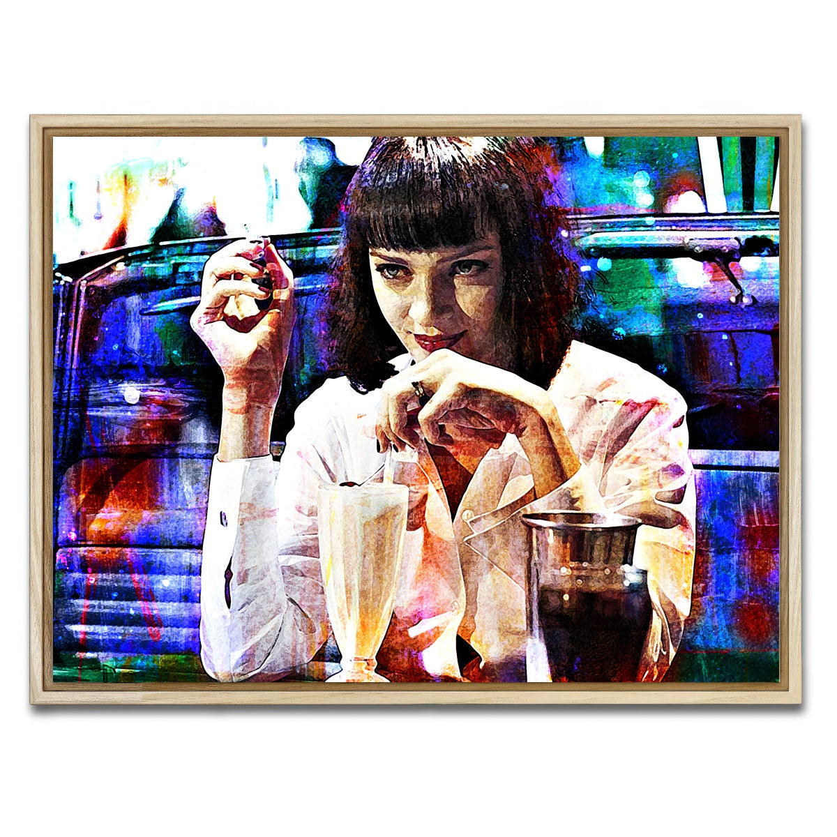 AUTO-MOCKUP WHITE | Mia's Milkshake | 1 Piece | Natural Framed Canvas | group=4x3