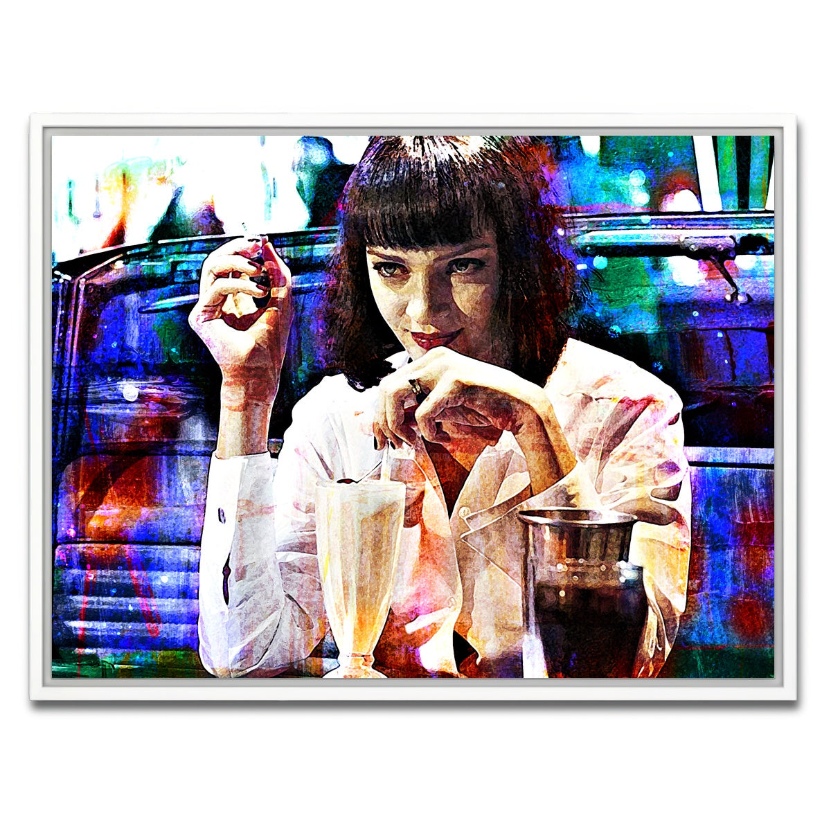 AUTO-MOCKUP WHITE | Mia's Milkshake | 1 Piece | White Framed Canvas | group=4x3