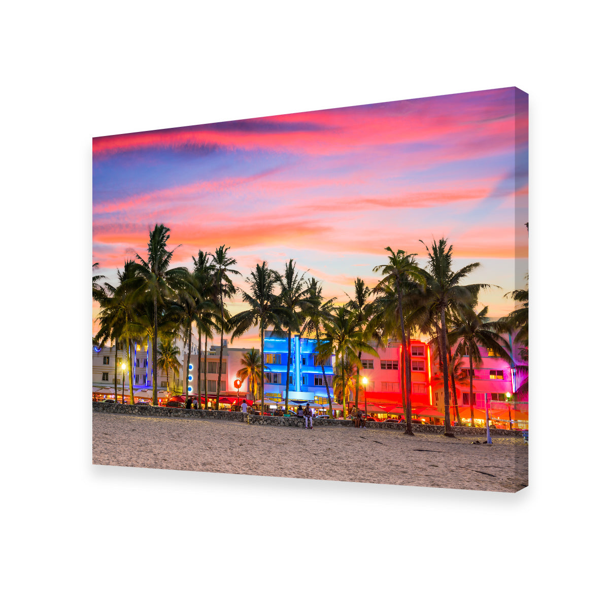 Miami Beach Ocean Drive Wall Art