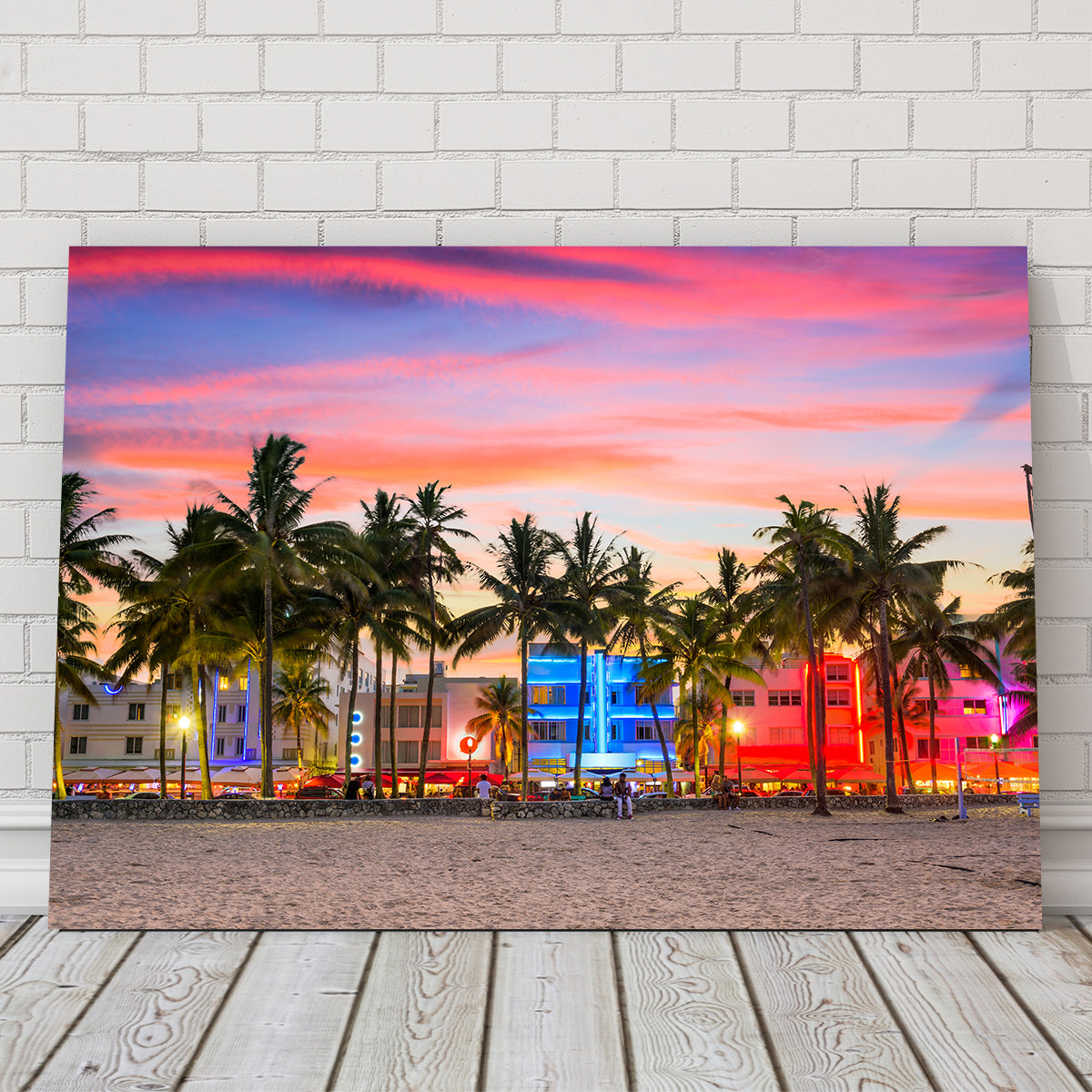 Miami Beach Ocean Drive Wall Art