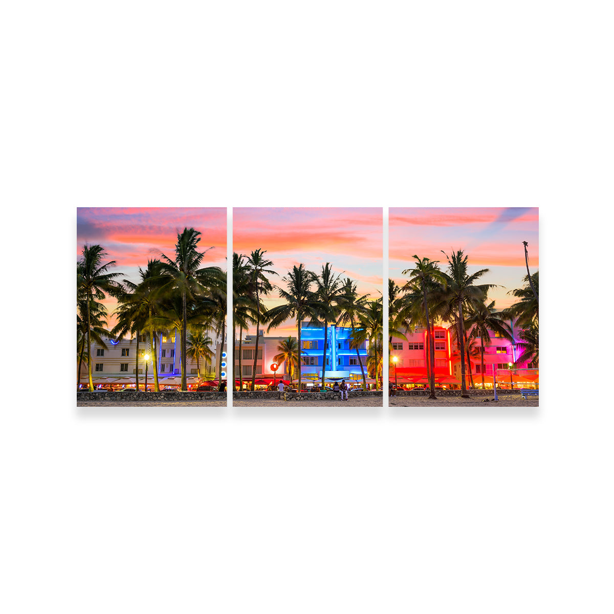 Miami Beach Ocean Drive Wall Art