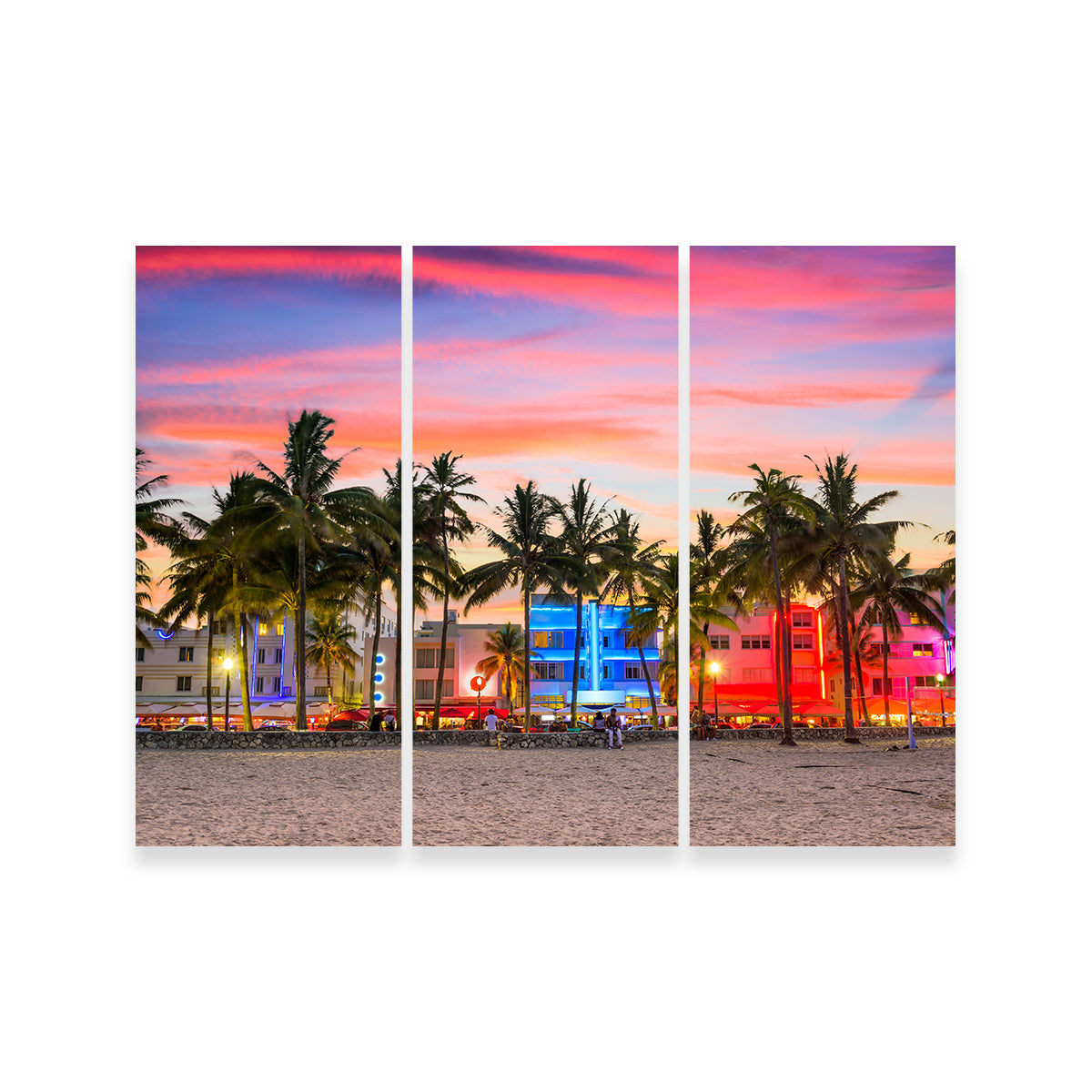Miami Beach Ocean Drive Wall Art