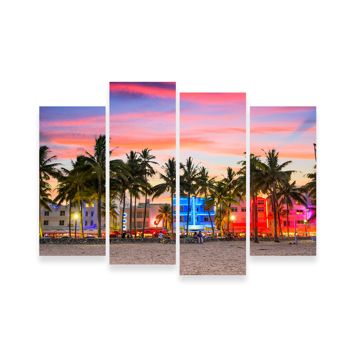 Miami Beach Ocean Drive Wall Art