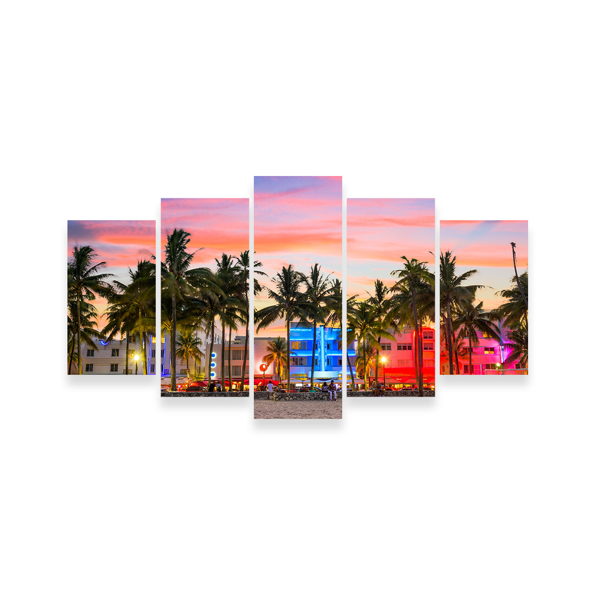 Miami Beach Ocean Drive Wall Art