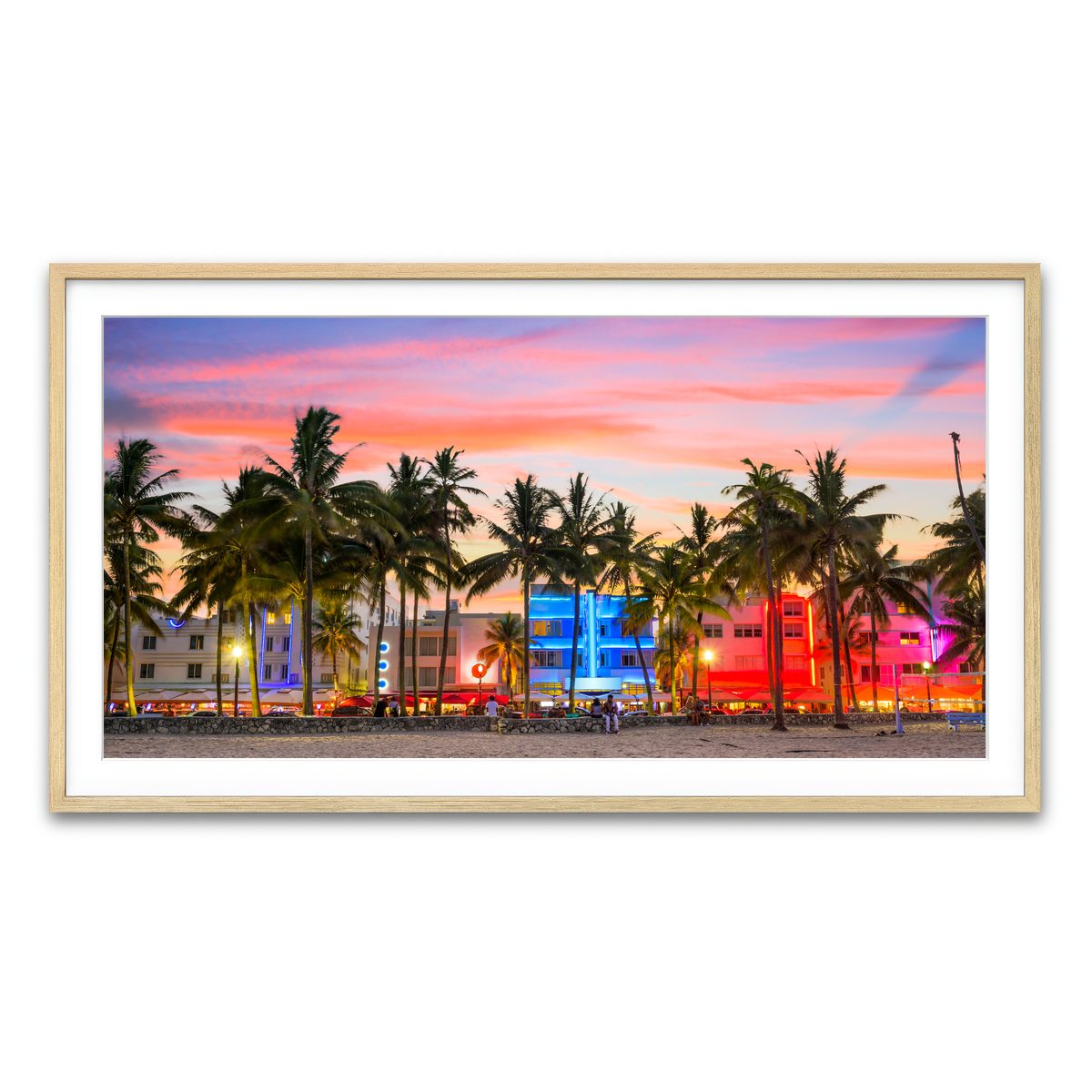 Framed Print 2x1 Natural