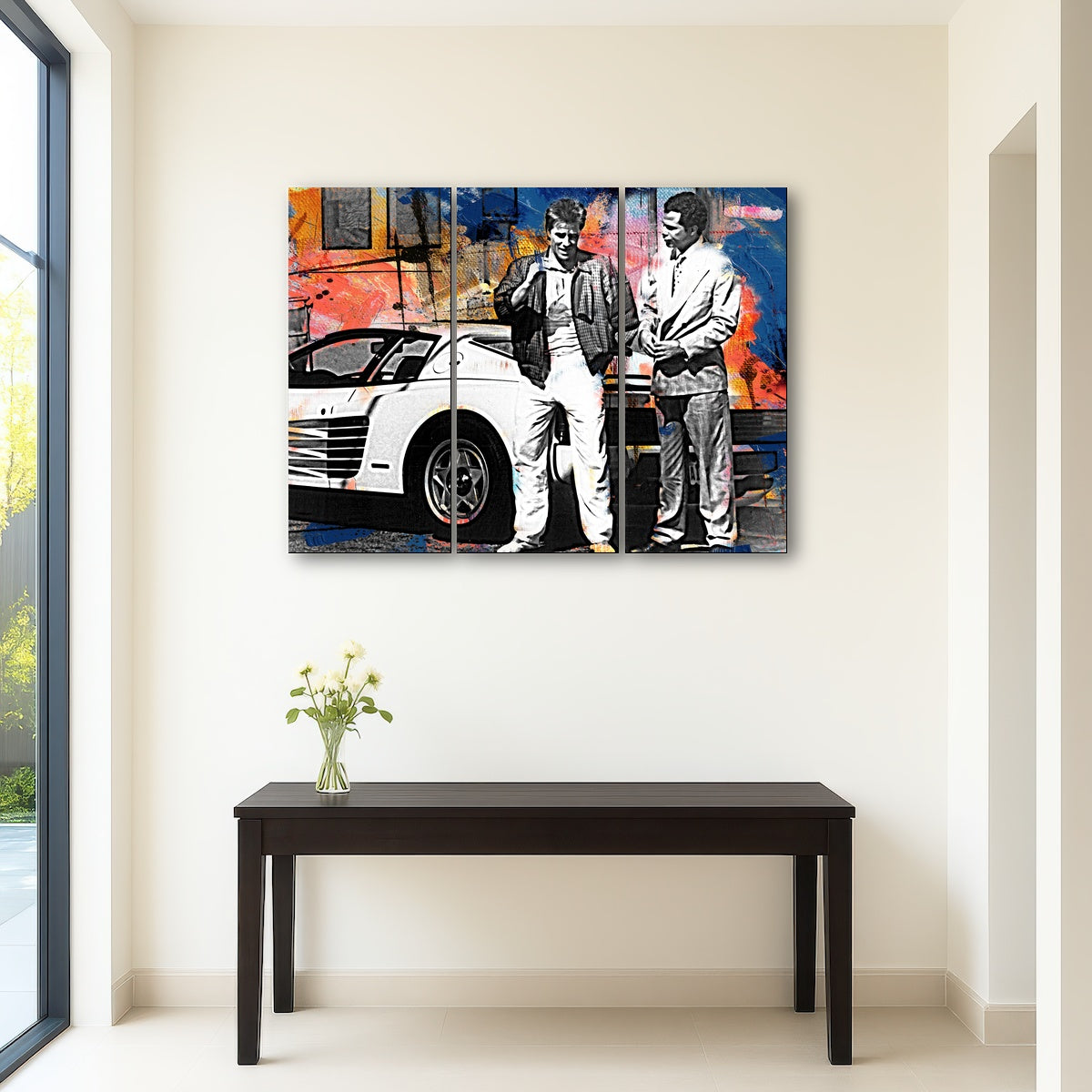 AUTO-MOCKUP ROOM | Miami Vice-Ferrari