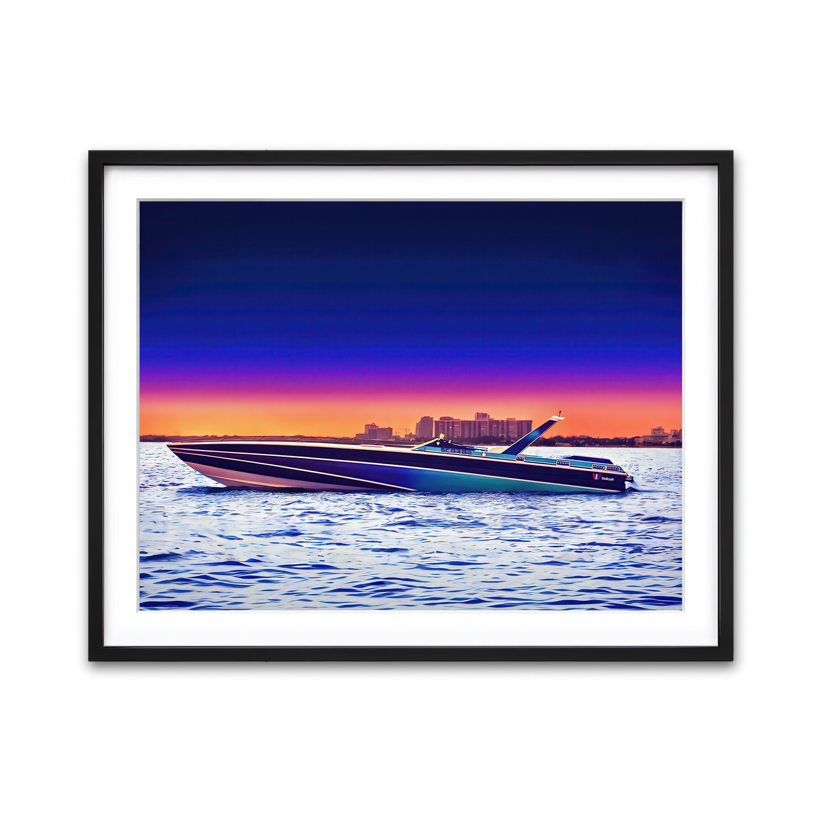 Framed Print 4x3 Black