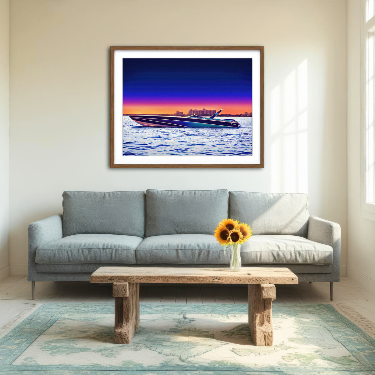 AUTO-MOCKUP ROOM | Miami Vice Scarab Wall Art
