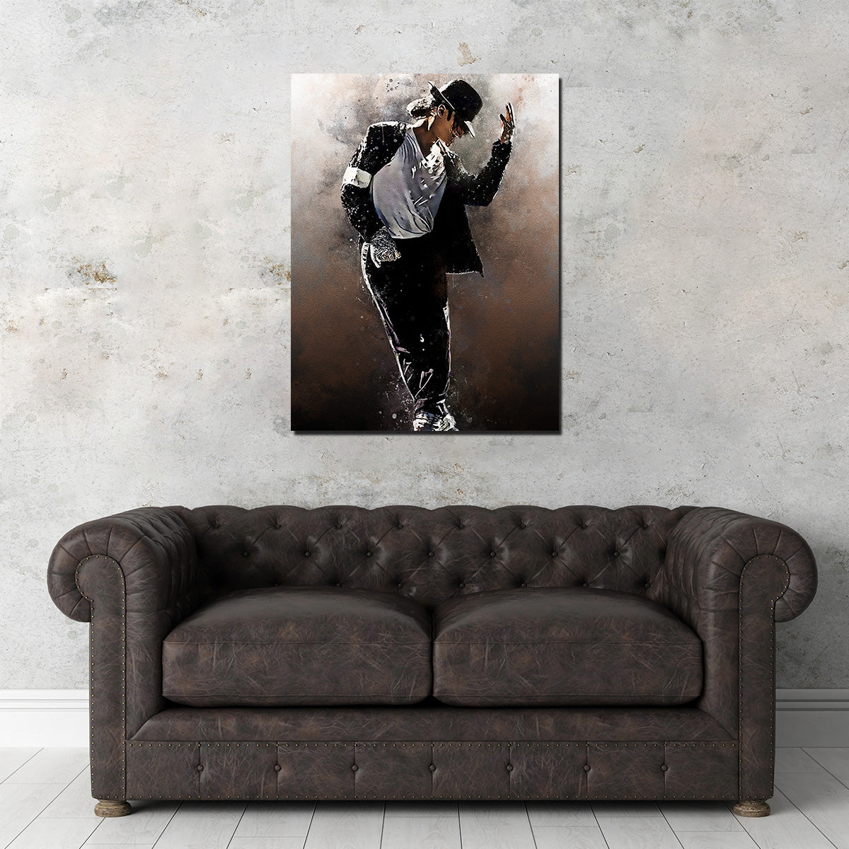 Michael Jackson Painting Wall Art