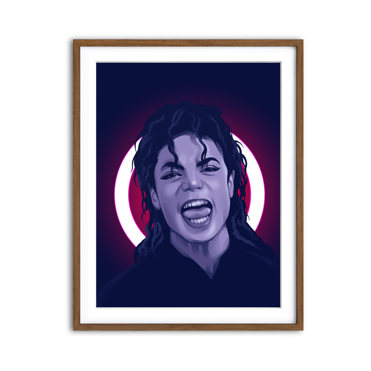 Framed Print 3x4 Walnut