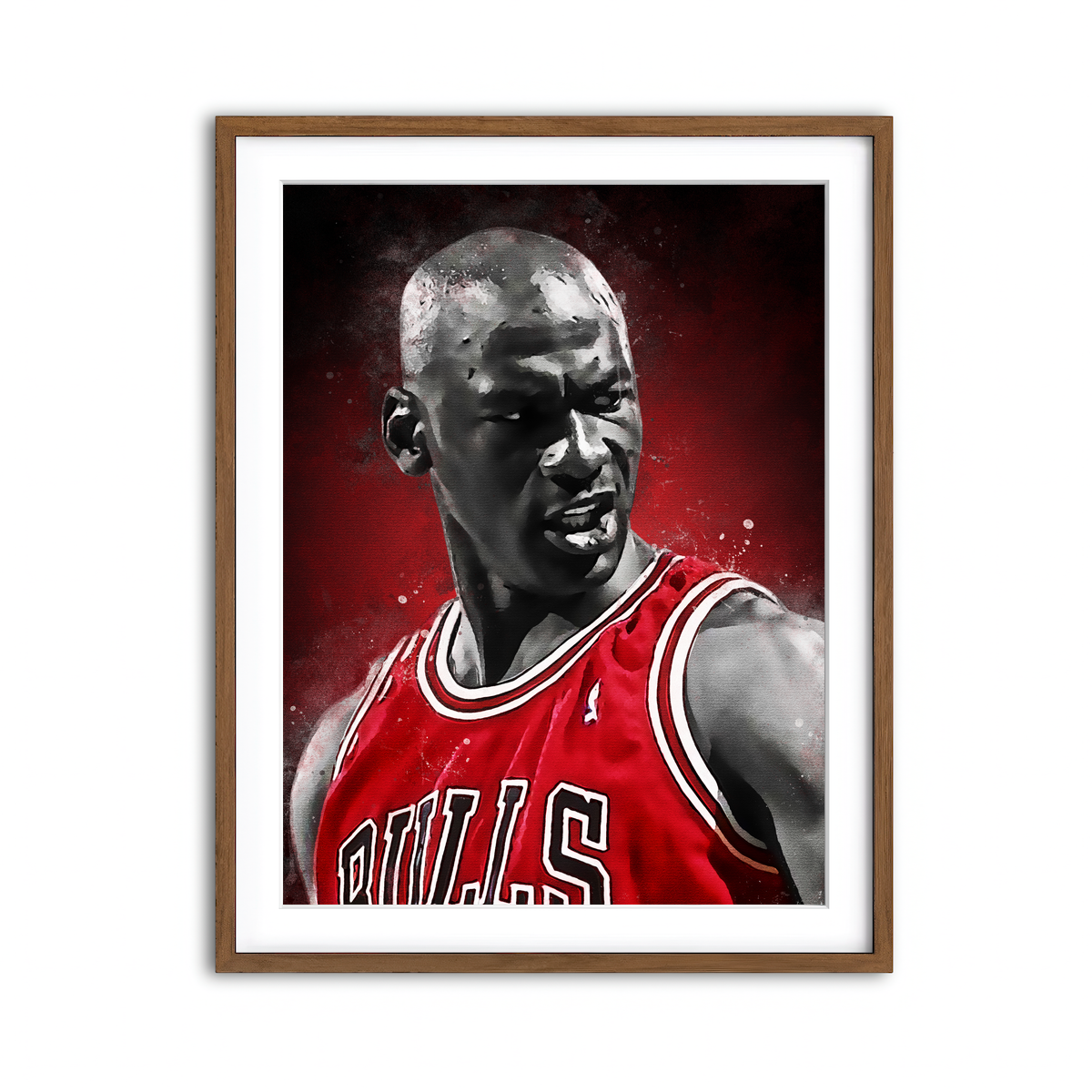 Framed Print 3x4 Walnut