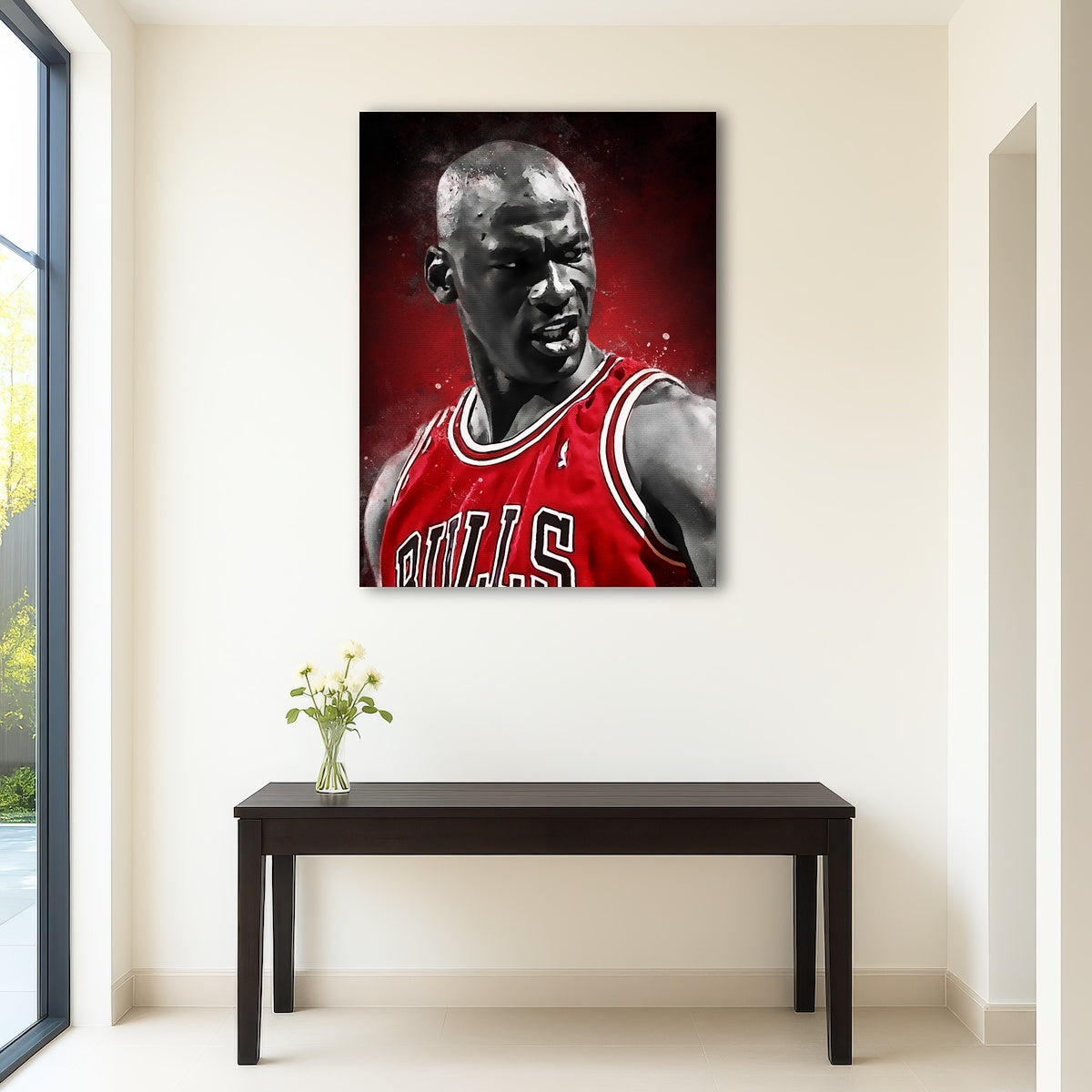 AUTO-MOCKUP ROOM | Michael Jordan Painting