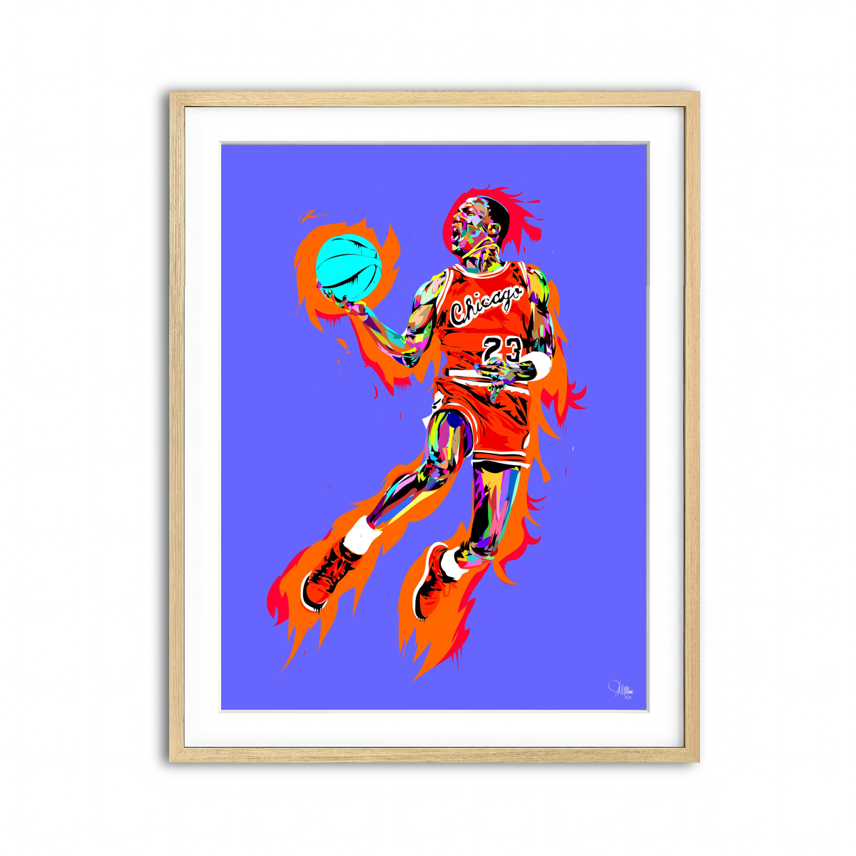 Framed Print 3x4 Natural